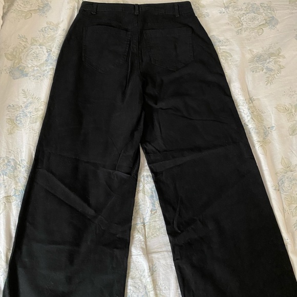 Black Wide Leg Old Navy Pants - Picture 3 of 4